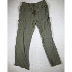 Social Standard by Sanctuary Cargo Pants Olive Green Drawstring Utility XXL